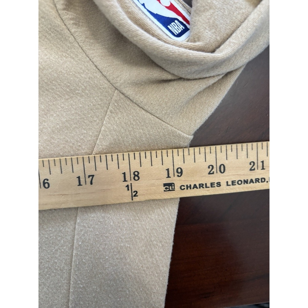 Nike NBA Chicago Bulls City Edition Quarter Zip Pullover Mens M Tan Dri Fit - Picture 11 of 11